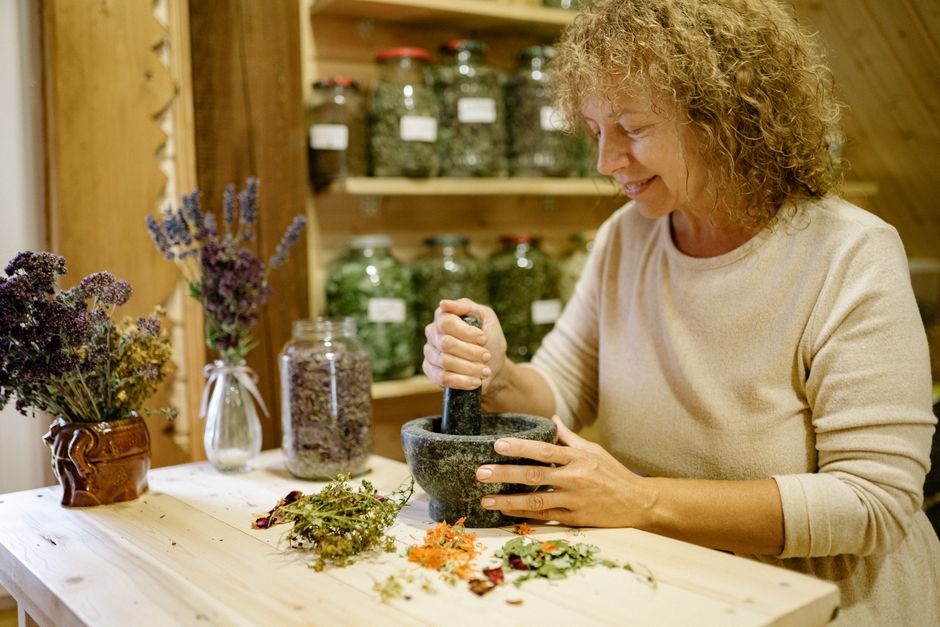 Digestive herbal blend